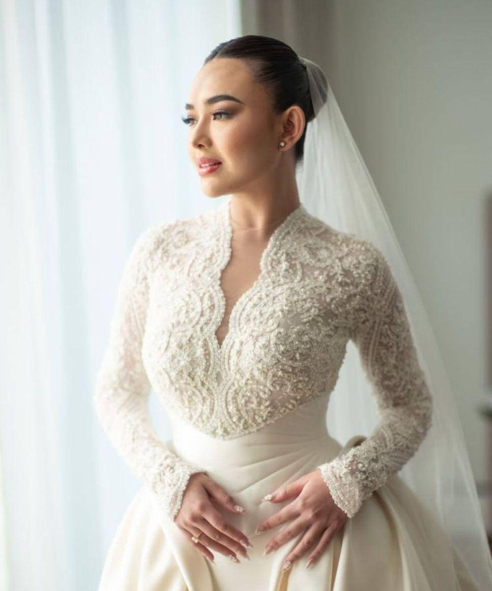 Model Rambut Amanda Manopo di Rangkaian Pernikahannya, Curi Perhatian!