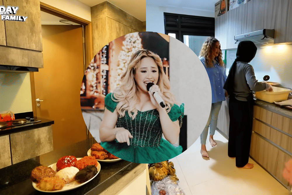 Deretan Foto Dapur di Apartemen Baru Pinkan Mambo