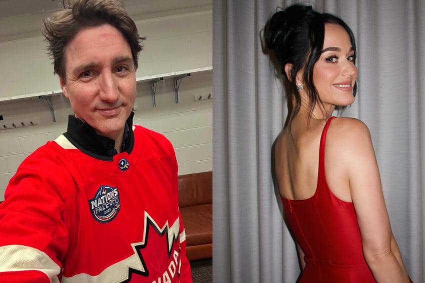 Justin Trudeau dan Katy Perry