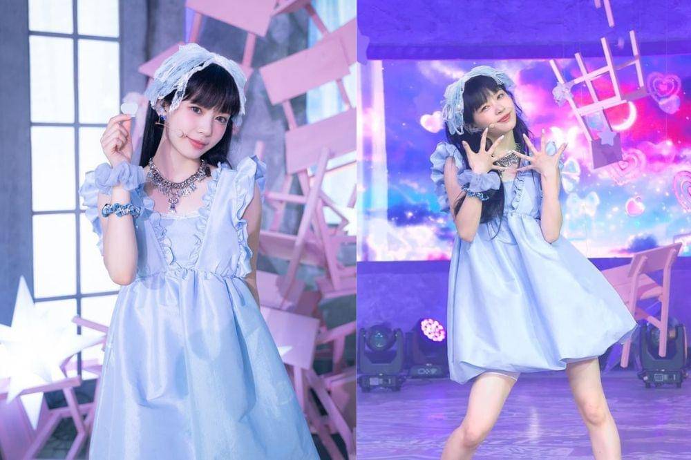 Moka blue dress magnetic