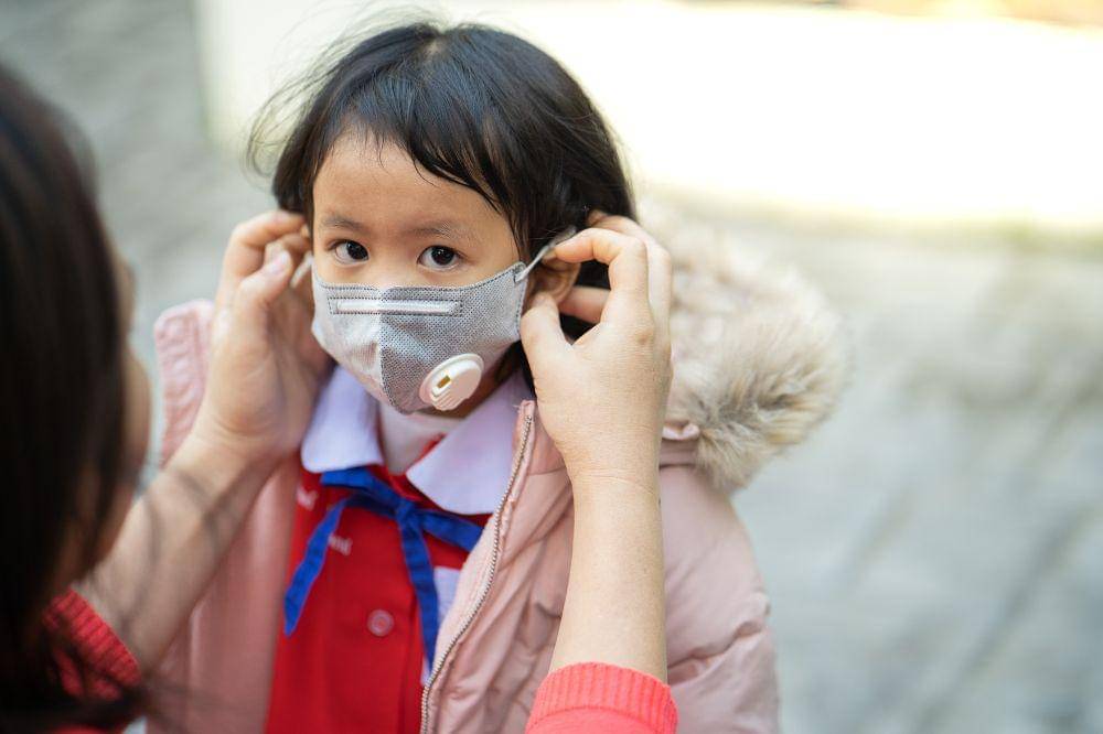 Pilih masker yang nyaman dan pas di wajah