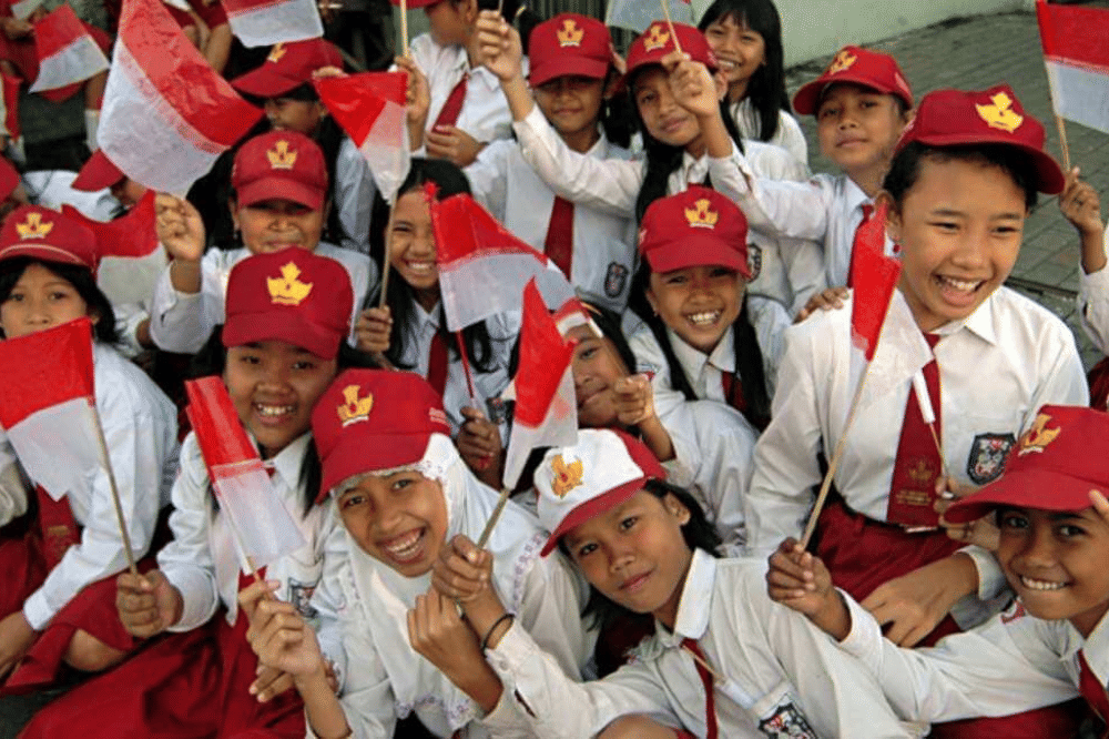 Anak-anak Sekolah Dasar di Indonesia