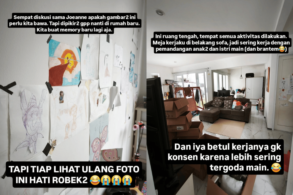 Banyak Kenangan, Yandy Laurens Curhat Momen Haru Pindahan Rumah 