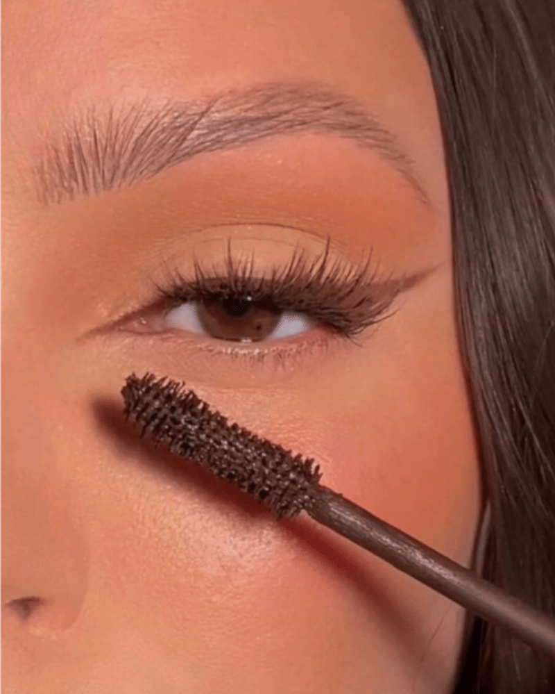 brown mascara