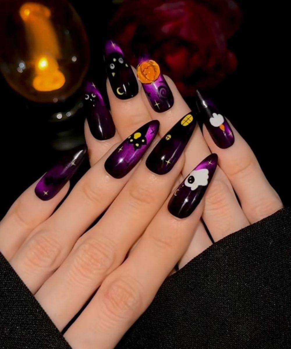 10 Inspirasi Nail Art untuk Rayakan Pesta Halloween