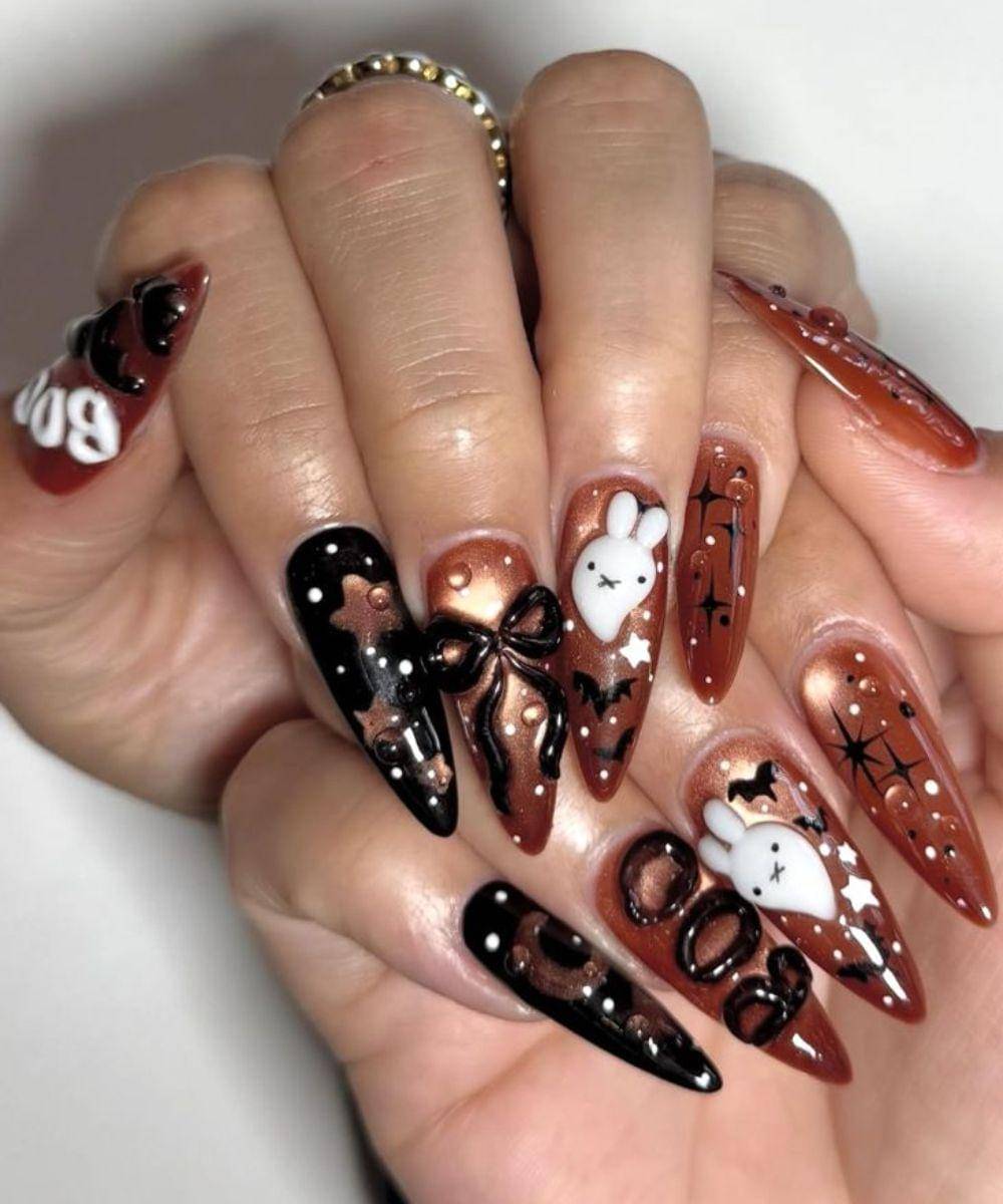 10 Inspirasi Nail Art untuk Rayakan Pesta Halloween