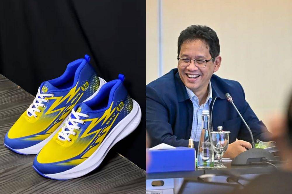 Sepatu viral Menkeu Purbaya