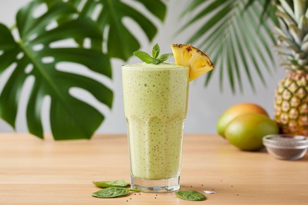 Resep Smoothie Hijau Tropis untuk Meningkatkan Kualitas Sperma