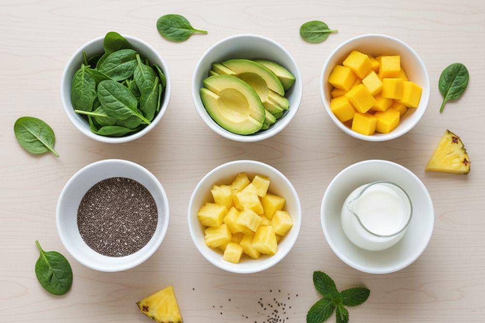 Resep Smoothie Hijau Tropis untuk Meningkatkan Kualitas Sperma