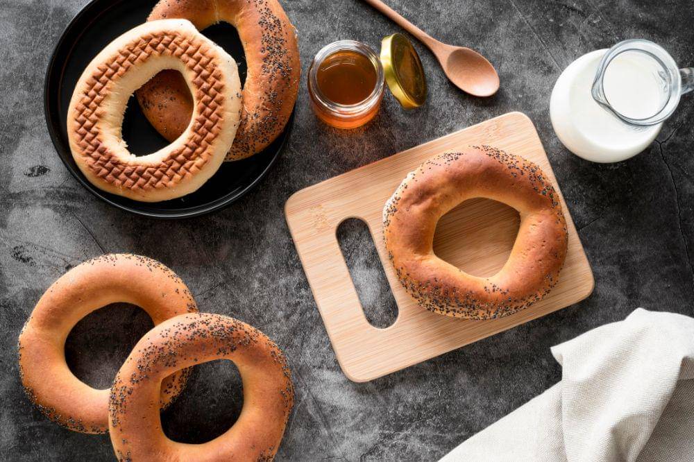 Cara Menyimpan Roti Bagel