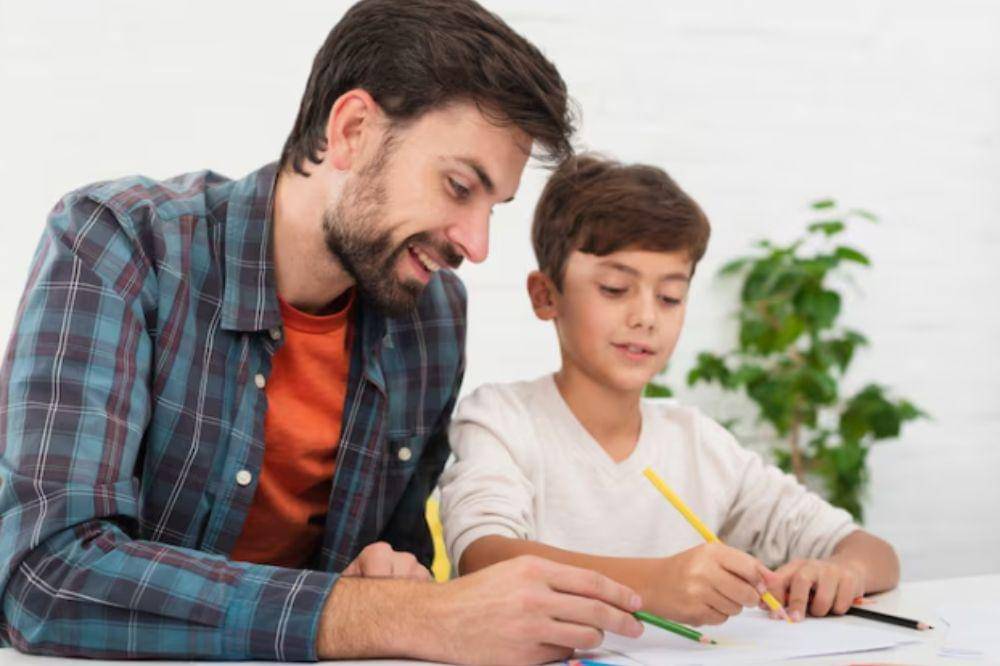 father and his sondaughter