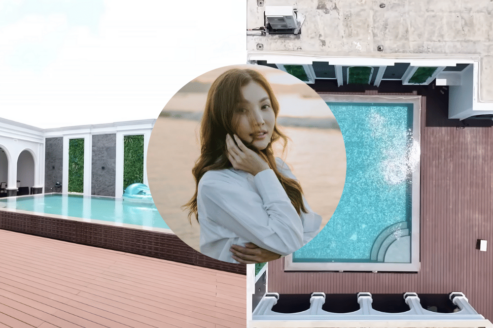 Deretan Foto Kolam Renang Sarwendah