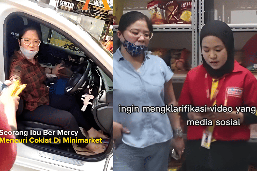 Berita beredar ibu Mariana dan karyawan minimarket