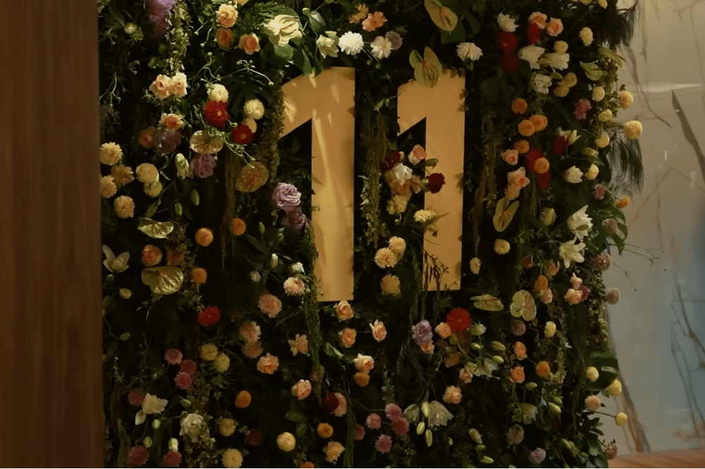 Dekorasi Anniversary Pernikahan Raffi Ahmad dan Nagita Slavina ke-11