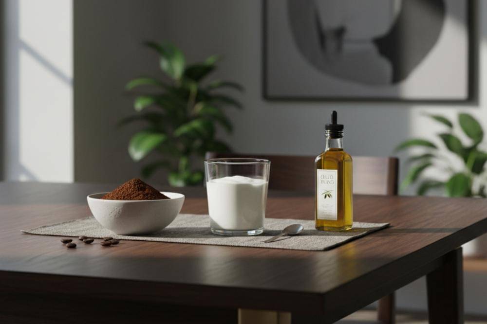 Resep Praktis Cerahkan Kulit Menghitam dengan Masker Kopi dan Yogurt (2).jpg