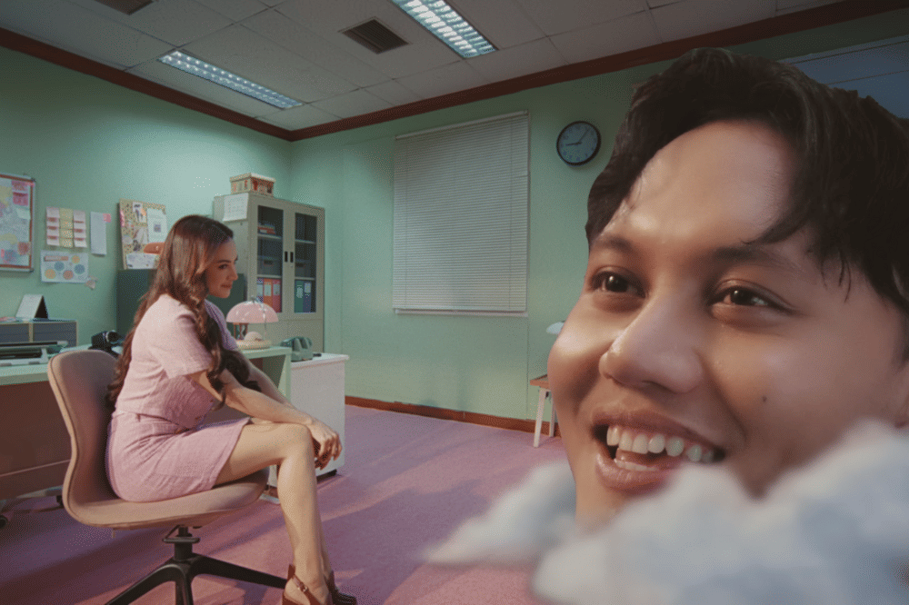 Foto Mahalini Bareng Rizky Febian di Video Klip 'Alamak'