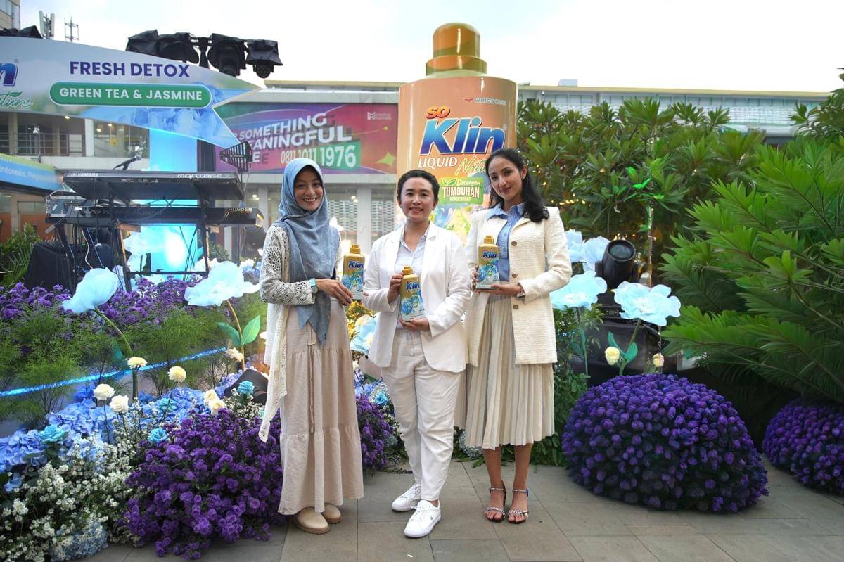 Detergen dengan Wangi Jasmine dan Green Tea Bisa Lawan Polusi