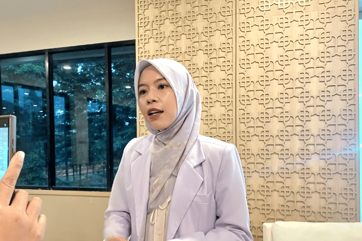 dr. Tiara Nien Paramita, SpA Dokter Spesialis Anak Menyampaikan Paparannya