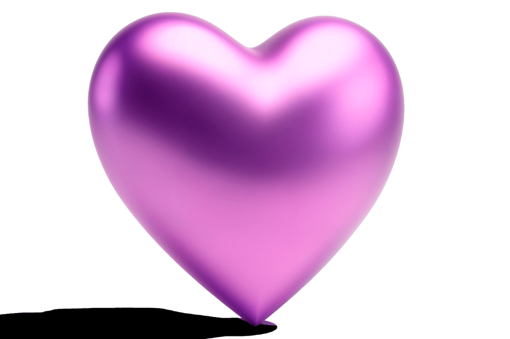 Arti Emoji Love Ungu