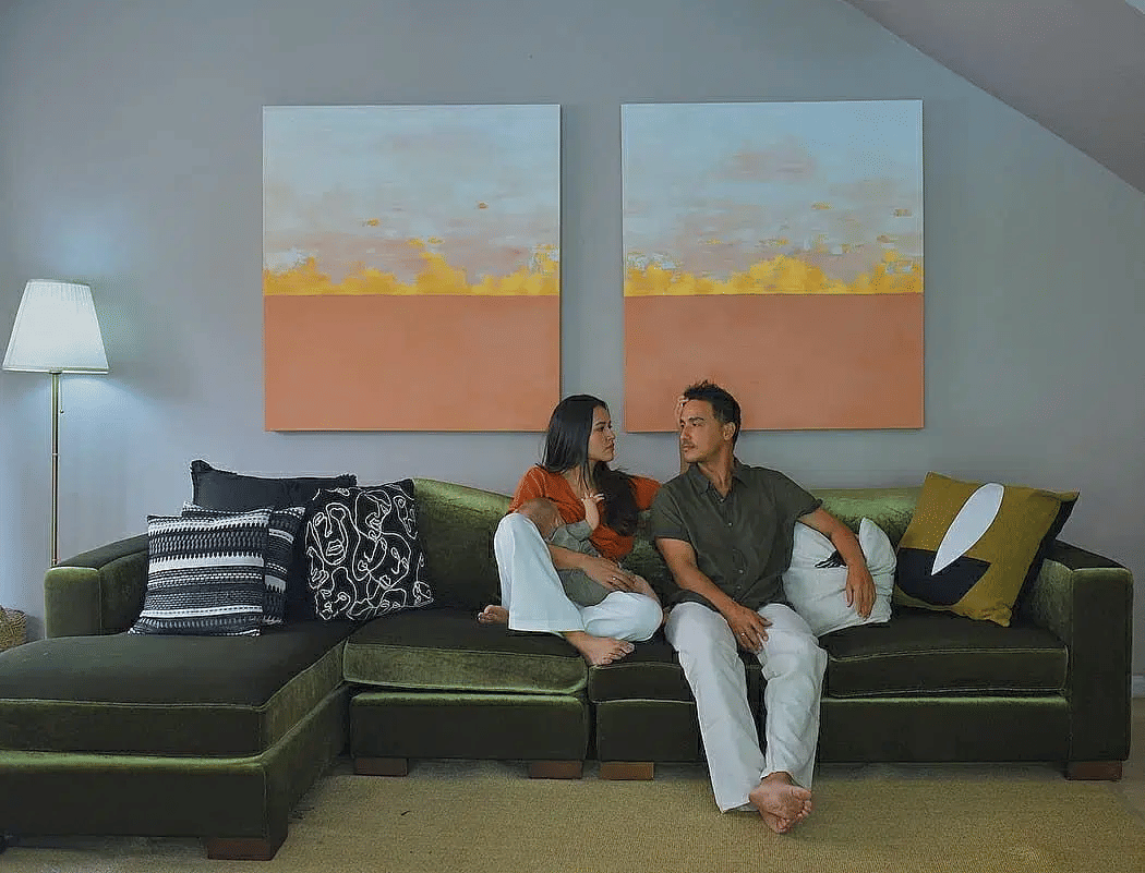 Outfit couple ala Raisa dan Hamish Daud