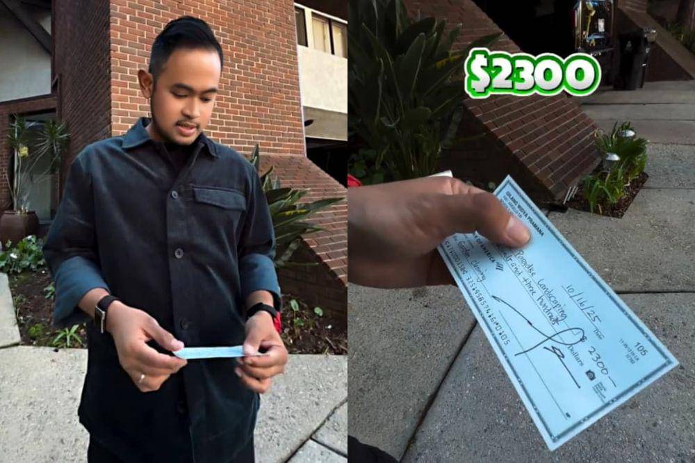 Potret Juragan 99 Bersihkan Kebun Rumah di LA Rp38 Juta