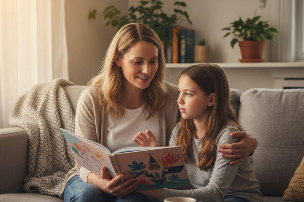 Mama mendampingi Anak Remaja