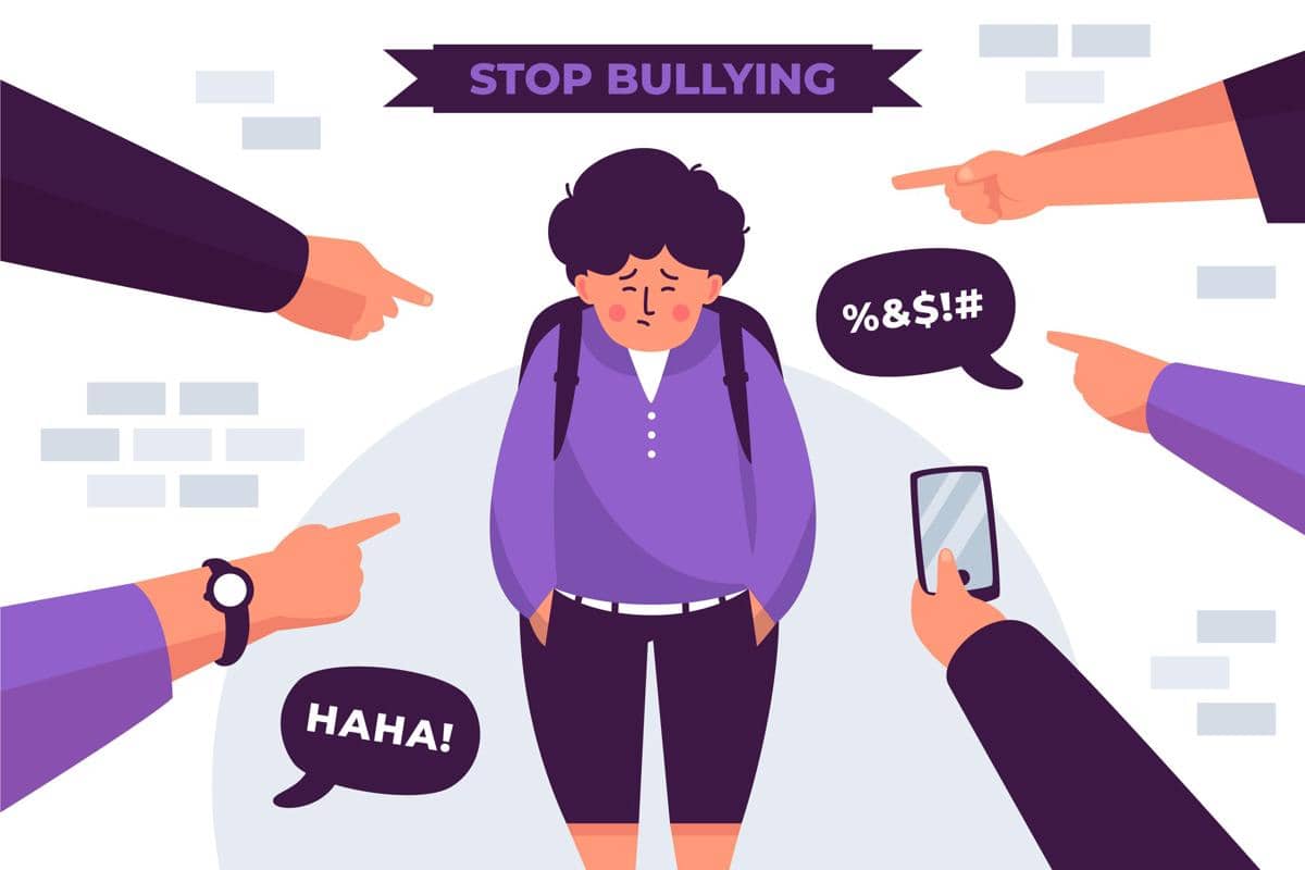 ilustrasi anak dibully di asrama sekolah