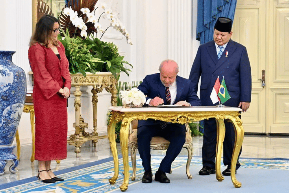 penandatanganan kerja sama Indonesia- Brasil