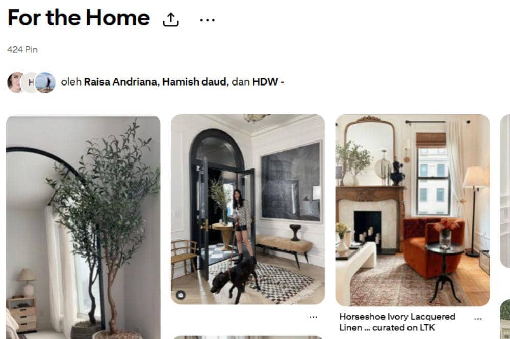 4 Folder Pinterest Raisa dan Hamish Daud