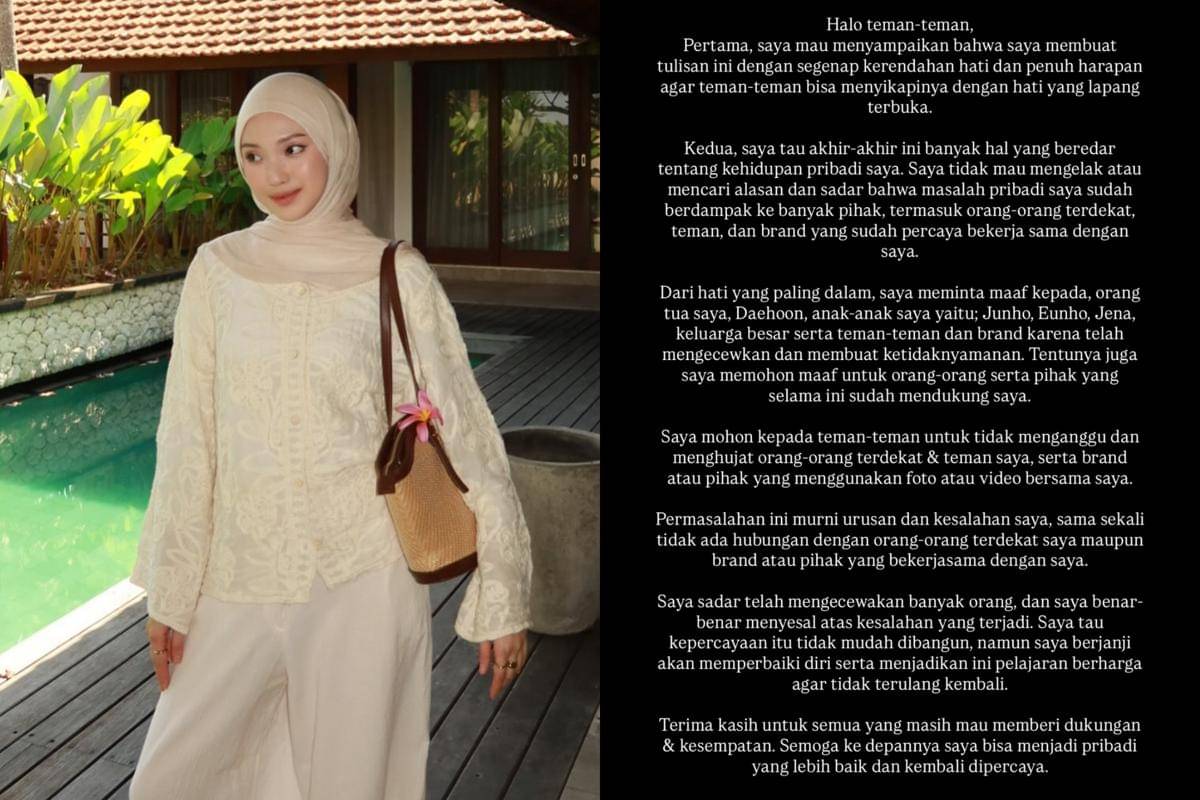 Red Flag Jule Alias Julia Prastini saat Menikah dengan Na Daehoon