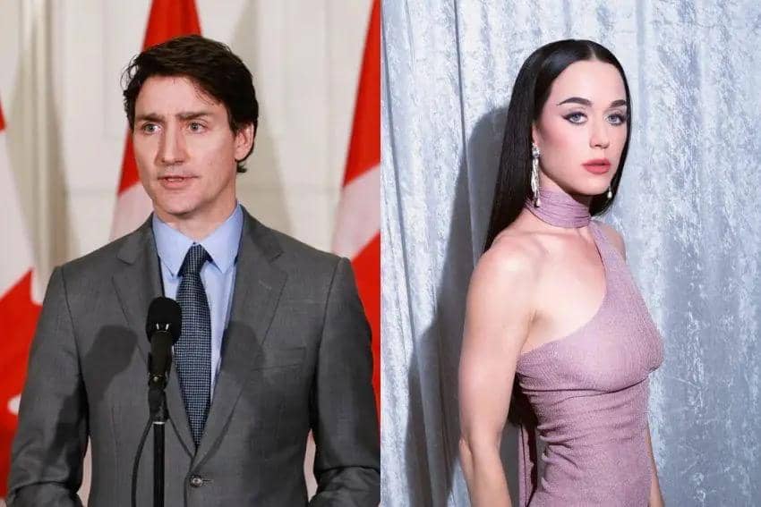 Justin Trudeau dan Katy Perry