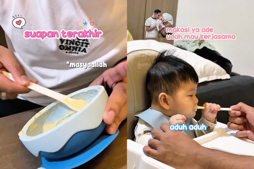 Momen Danish Anak Ketiga Kesha Ratuliu Mulai MPASI 7.png