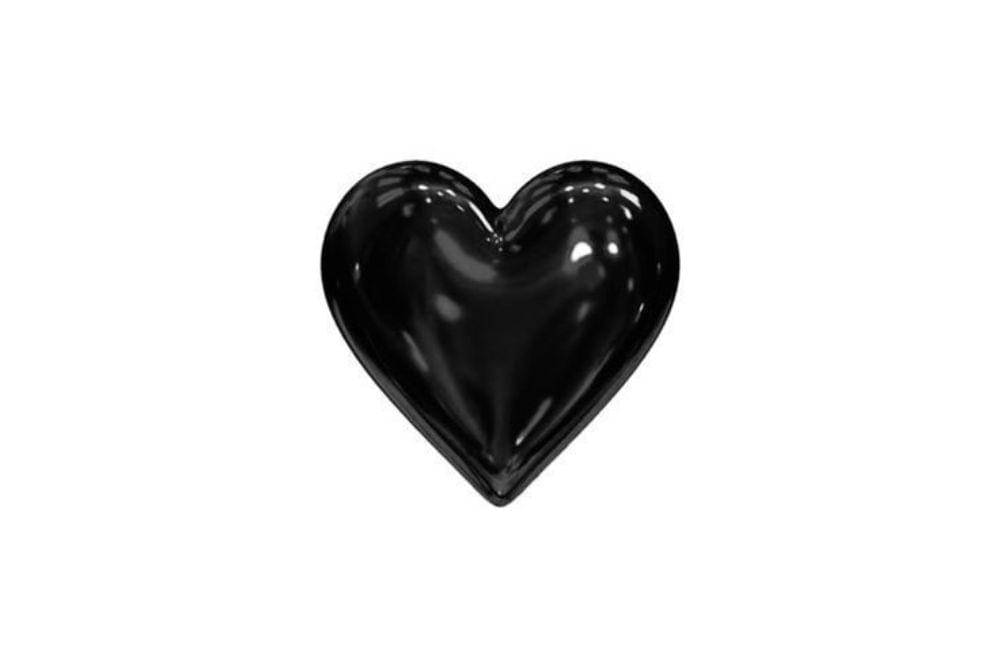 Arti Emoji Love Hitam