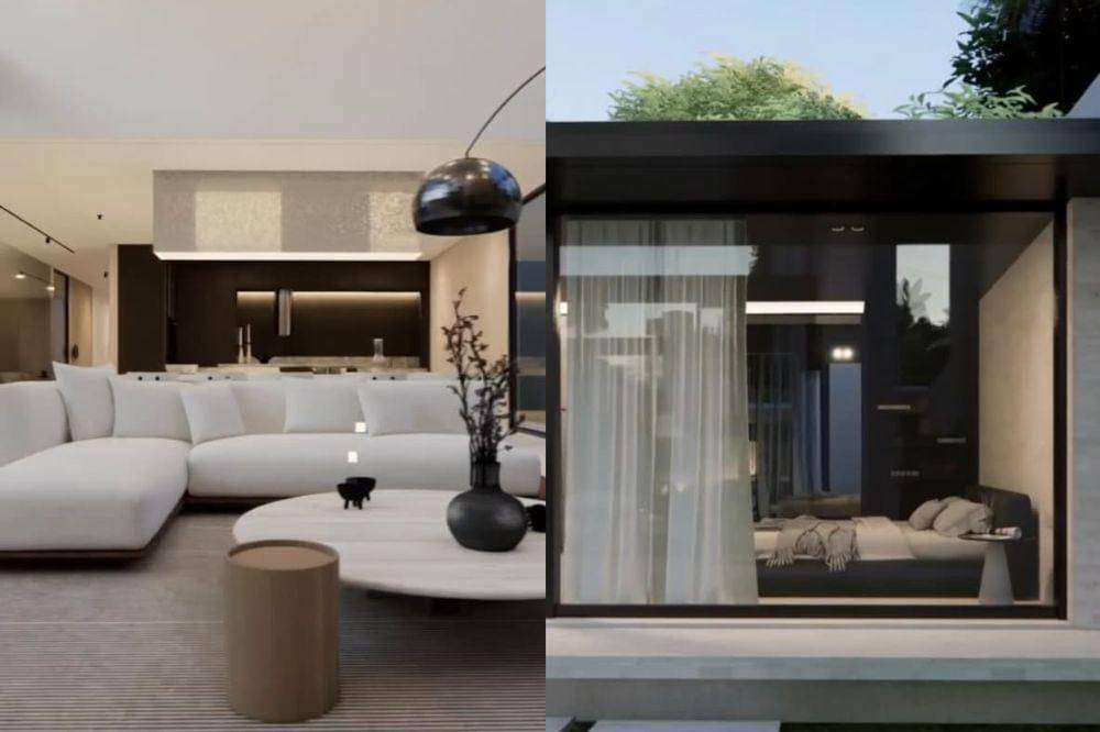 Foto Desain Vila Nikita Mirzani di Uluwatu Bali