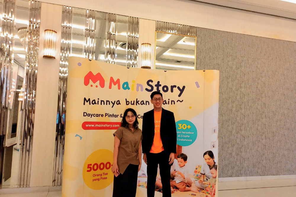 Antoni Lewa selaku CEO MainStory