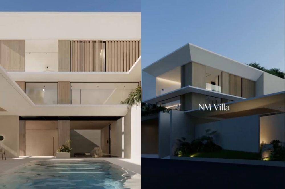Foto Desain Vila Nikita Mirzani di Uluwatu Bali