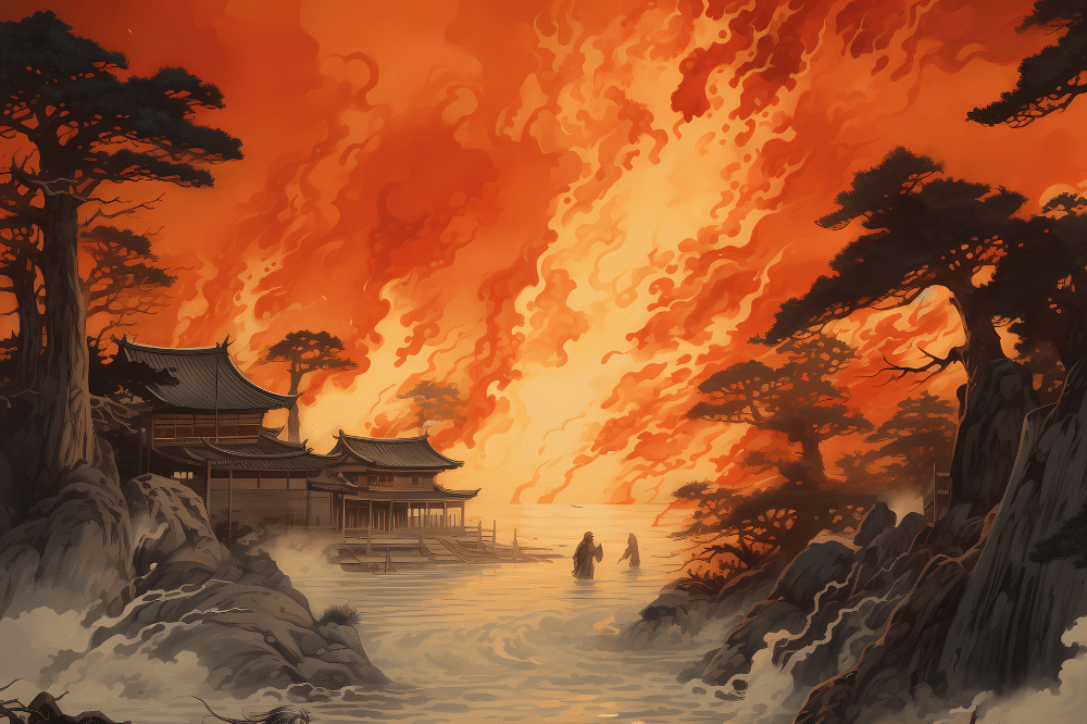 Ilustrasi abu vulkanik