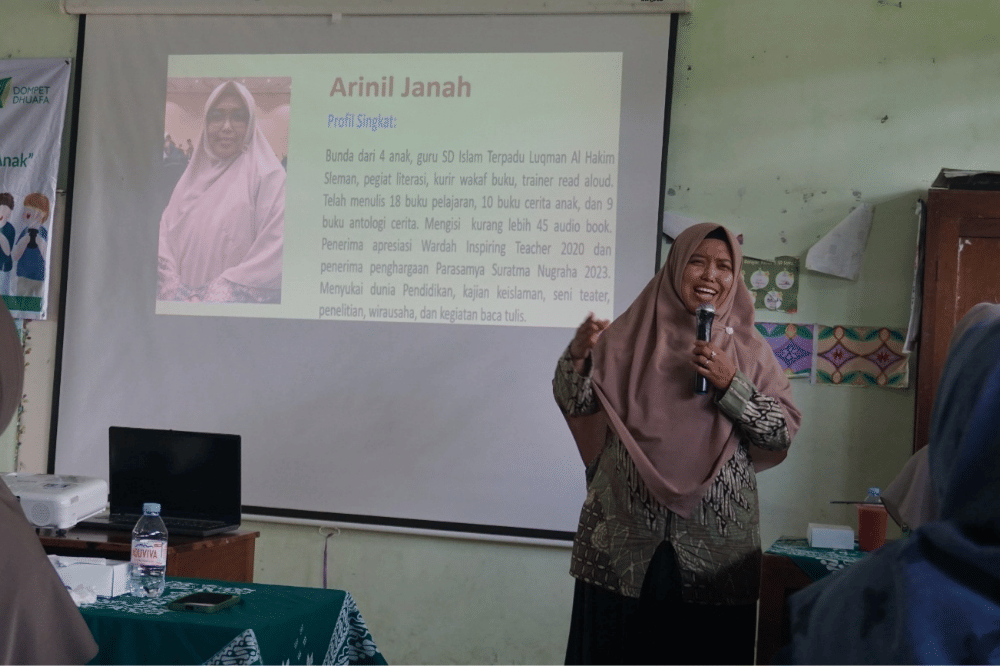 Suasana sosialisasi program sekolah sehat