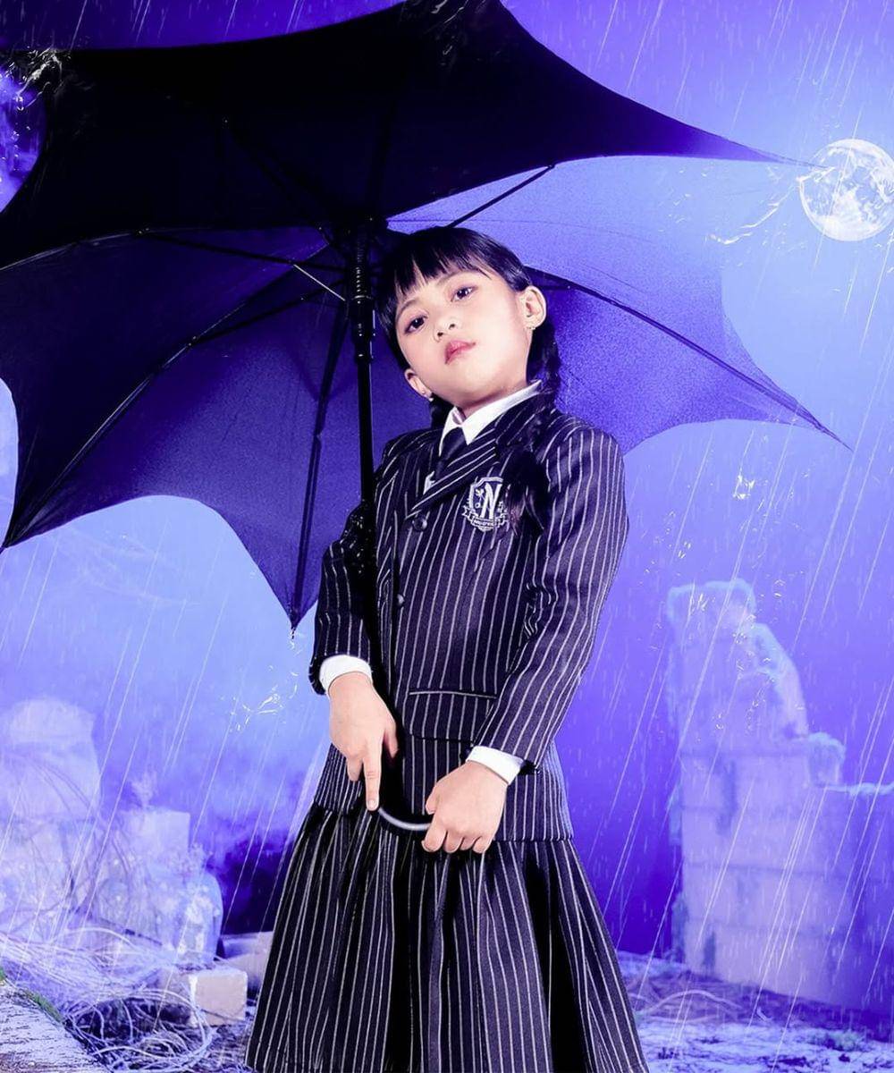 7 Nama Karakter di Foto Halloween Keluarga Rachel Vennya