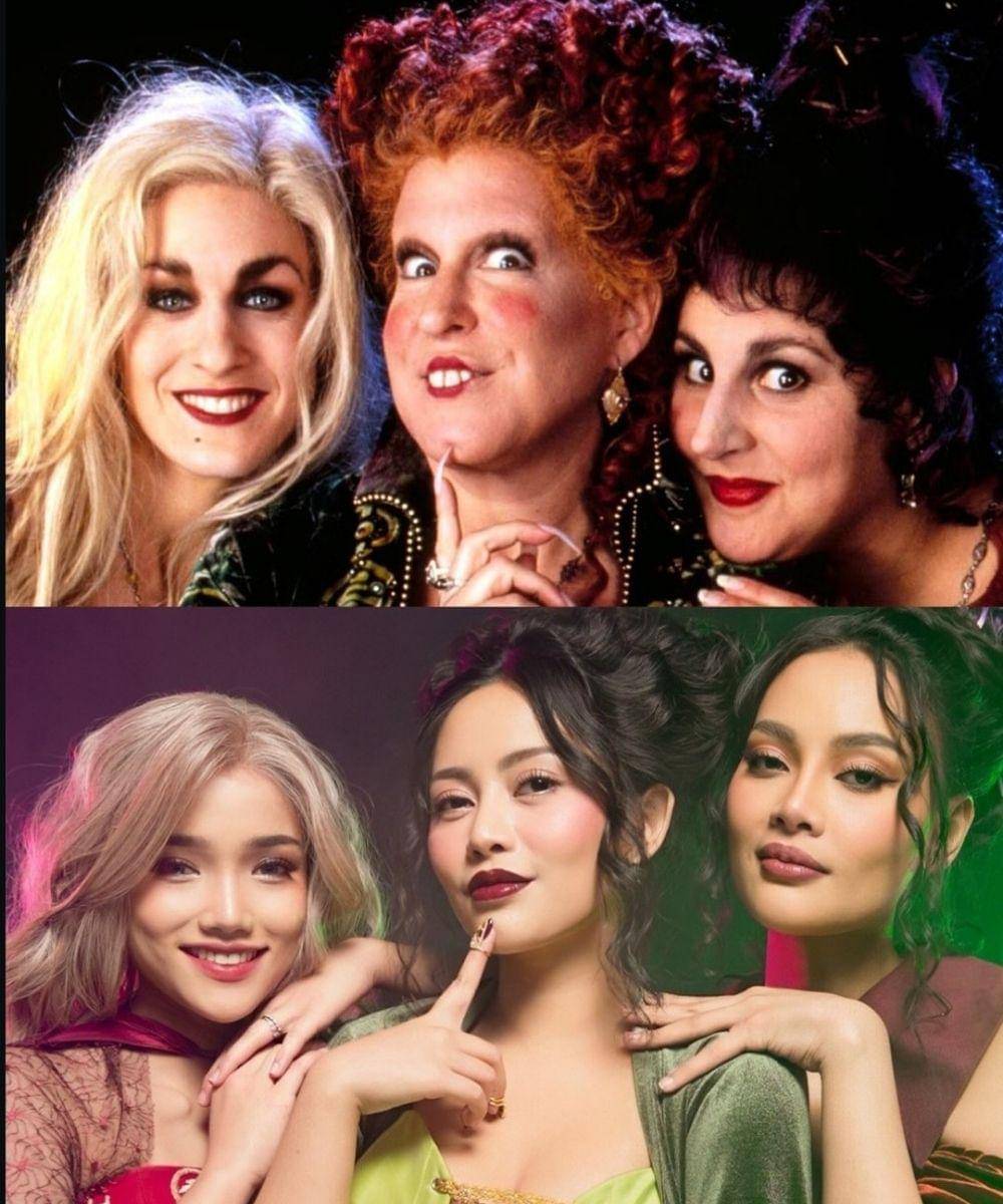 Fuji, Erika Carlina & Rachel Vennya Photoshoot Halloween ala Hocus Pocus (4).jpg