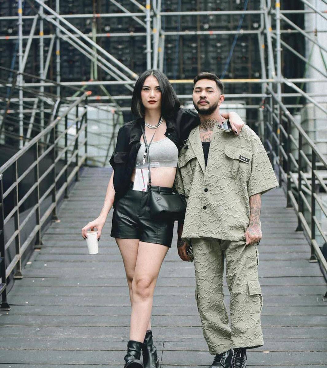 Fashion couple Onad dan Beby