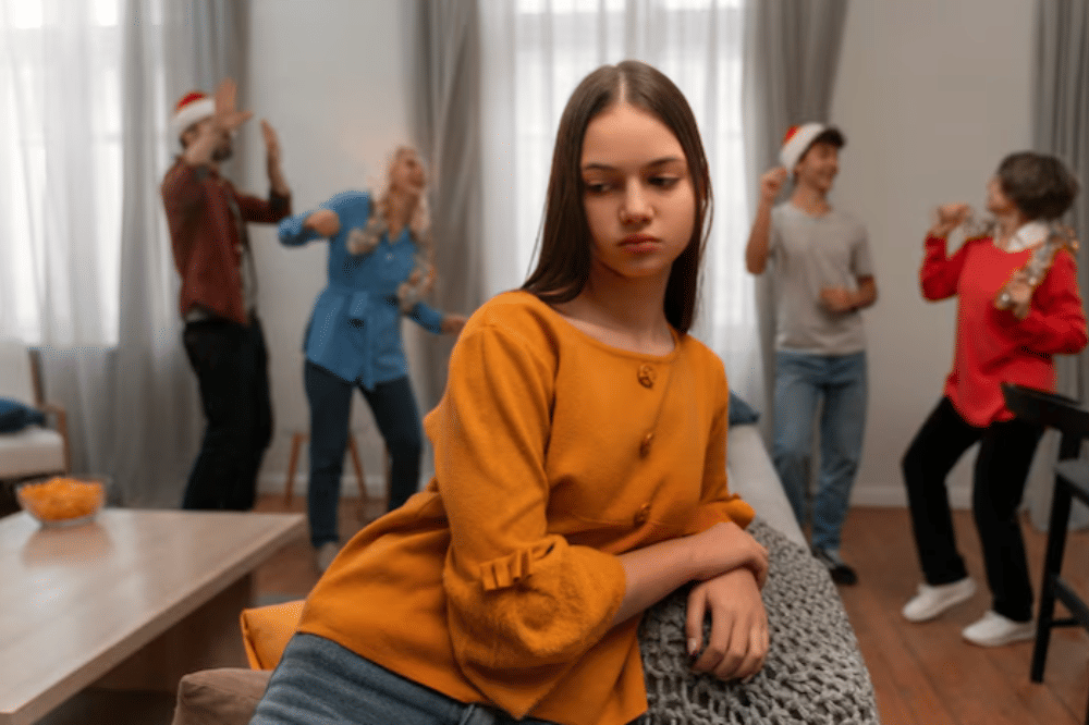 anak enggan bergabung bersama