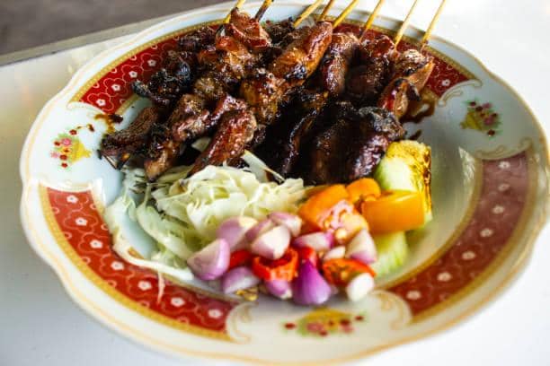 sate kambing indonesia
