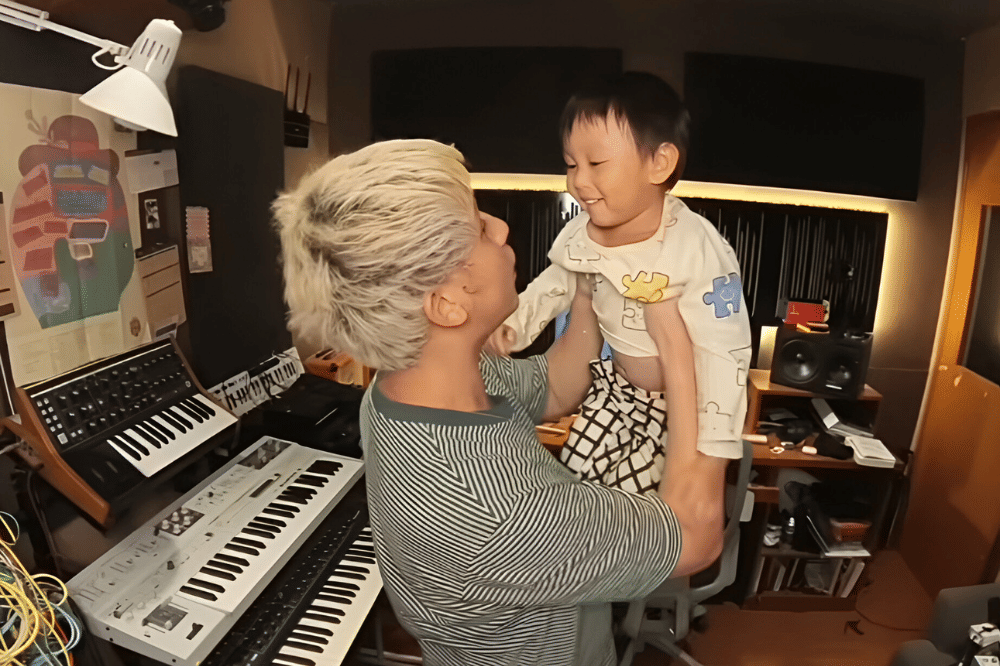 Clef Kiora dan Papa Jevin Julian