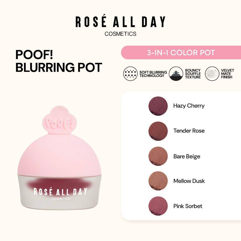 Rose All Day POOF! Blurring Pot