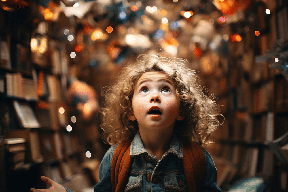 anak dengan sejuta imajinasinya