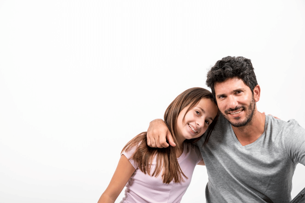 Papa dan anak perempuan