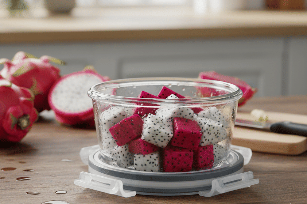 Cara Menyimpan Buah Naga yang Sudah Dipotong