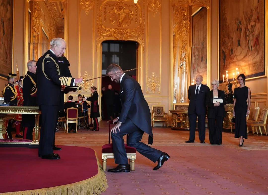 Ikonik! David Beckham Resmi Sandang Gelar Sir dari Kerajaan Inggris