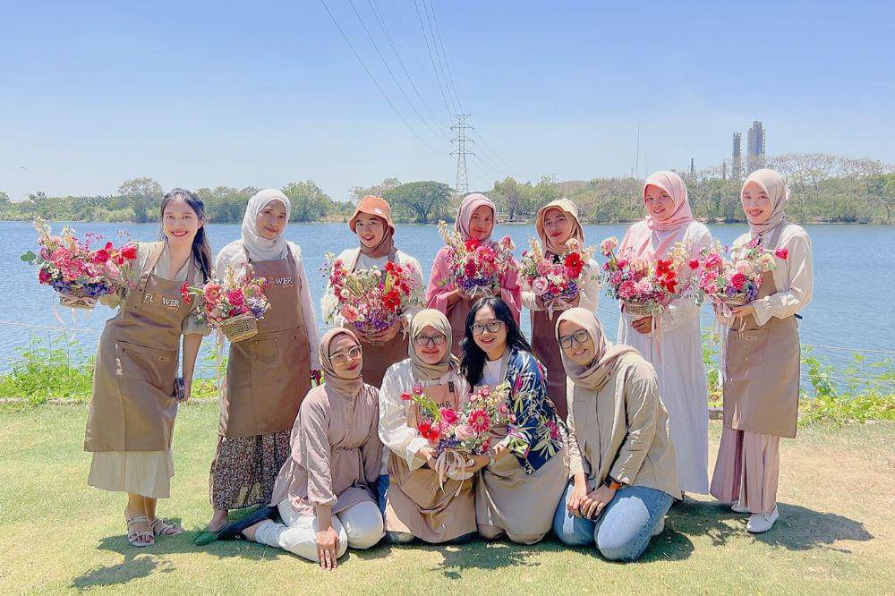 Flower Bloomy Kasih Tips Merangkai Bunga untuk Pemula